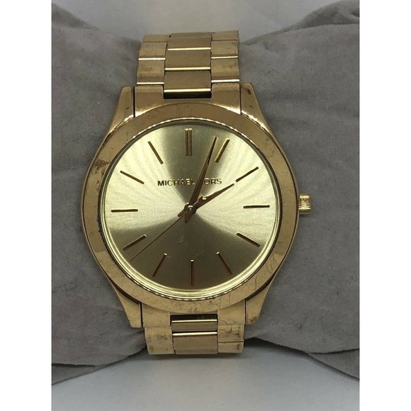 MICHAEL KORS MK3179 Women Gold Stainless Steel Ana main image 10